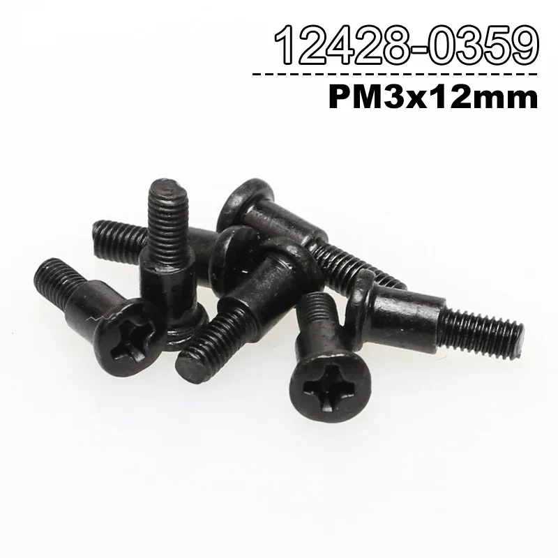 Wltoys 12428 12423 12628 12429 12428-A 12428-B 12428-C Peças sobressalentes de carro RC (12428-1237) 12428-0096 12428-0097 12428-0099 Parafuso se