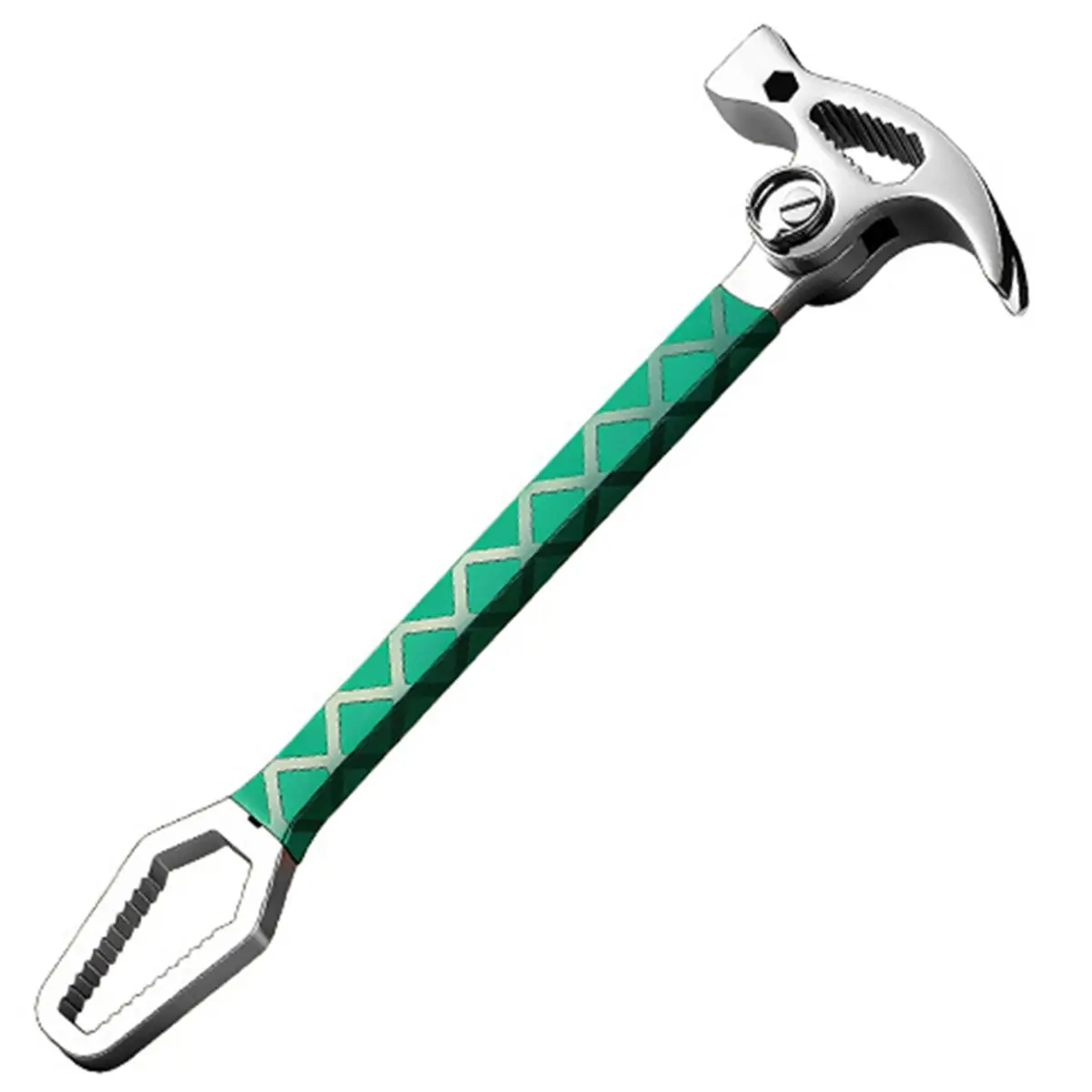 DT35BG Multi Functional Sheep Horn Connected Hammer Universal Wrench Pry Bar Lifting Woodworking Hammer Sheep Horn Hammer
