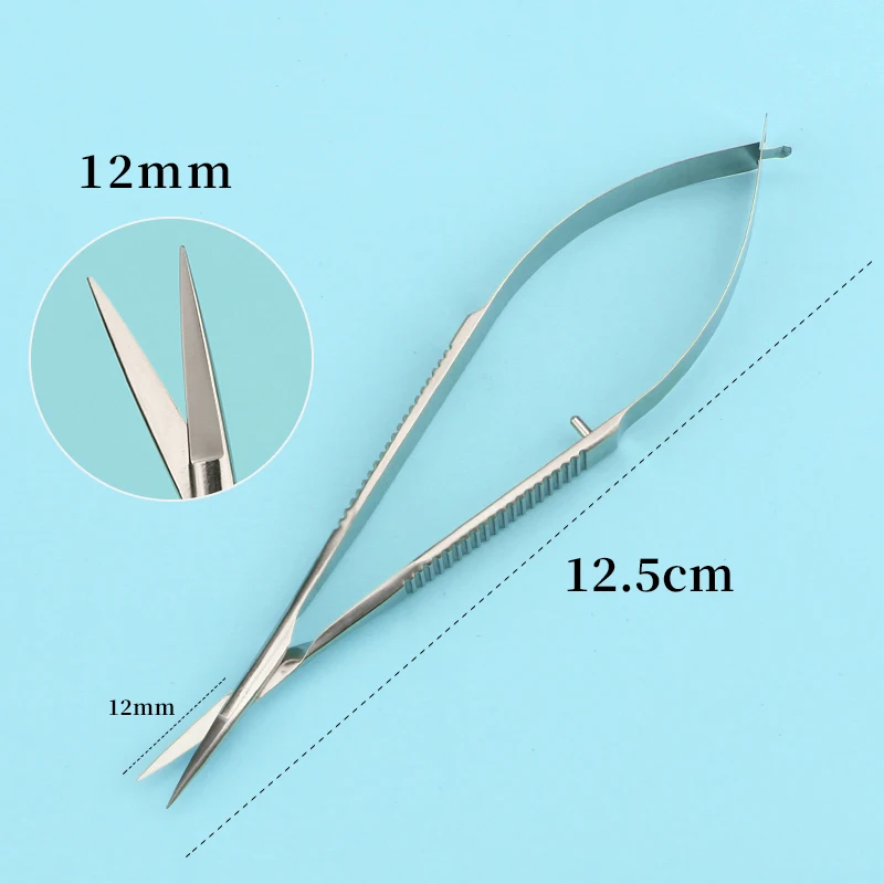 Microkeratome scissors medical stainless steel double eyelid scissors surgical suture removal scissors