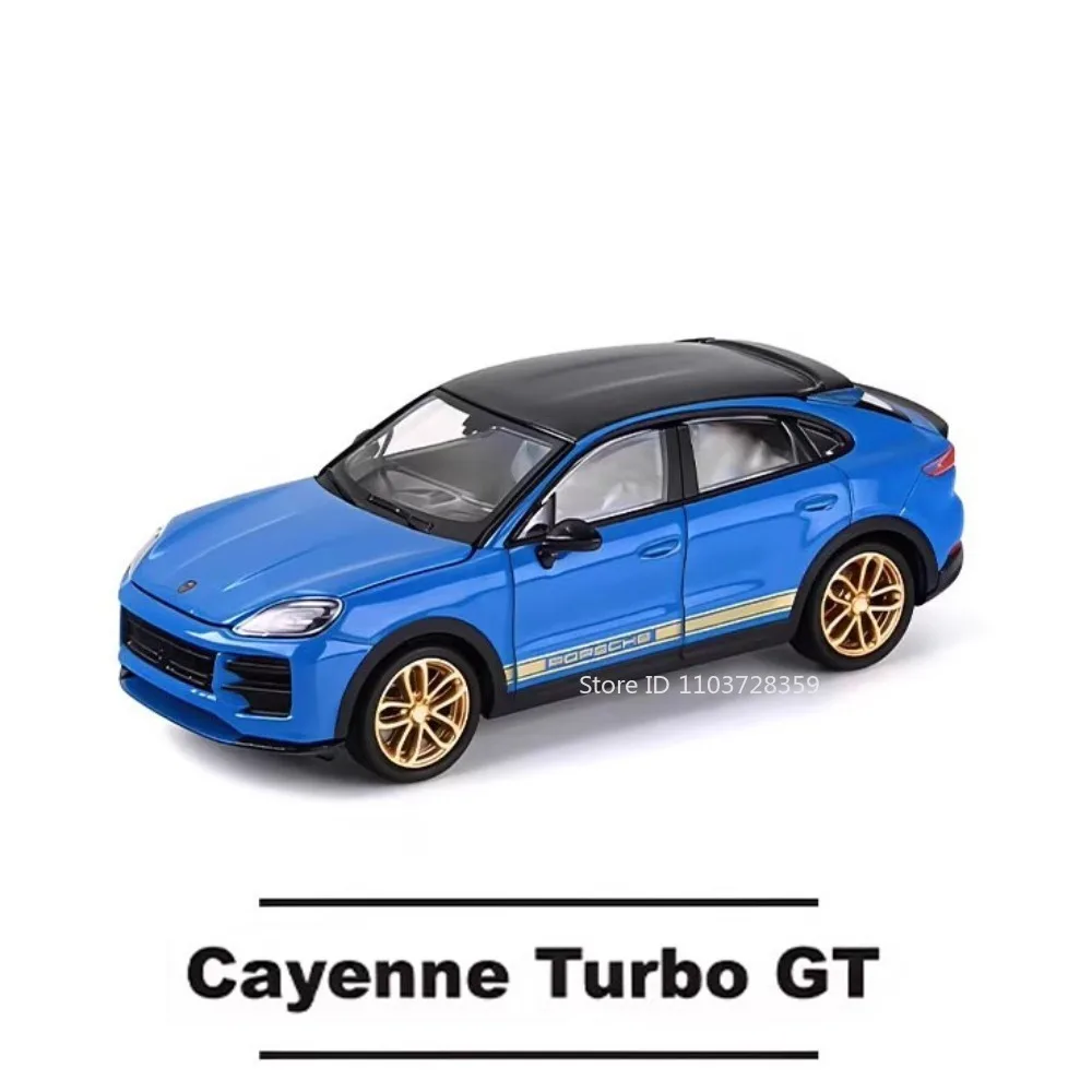 1:64 911 GT1 LM 1998 Cayenne Turbo Miniatur-Automodell aus Metall, Druckguss-Simulation mit Öffnenden Radnaben und Motorhaube, Dekorative Fahrzeuge – Detail 8
