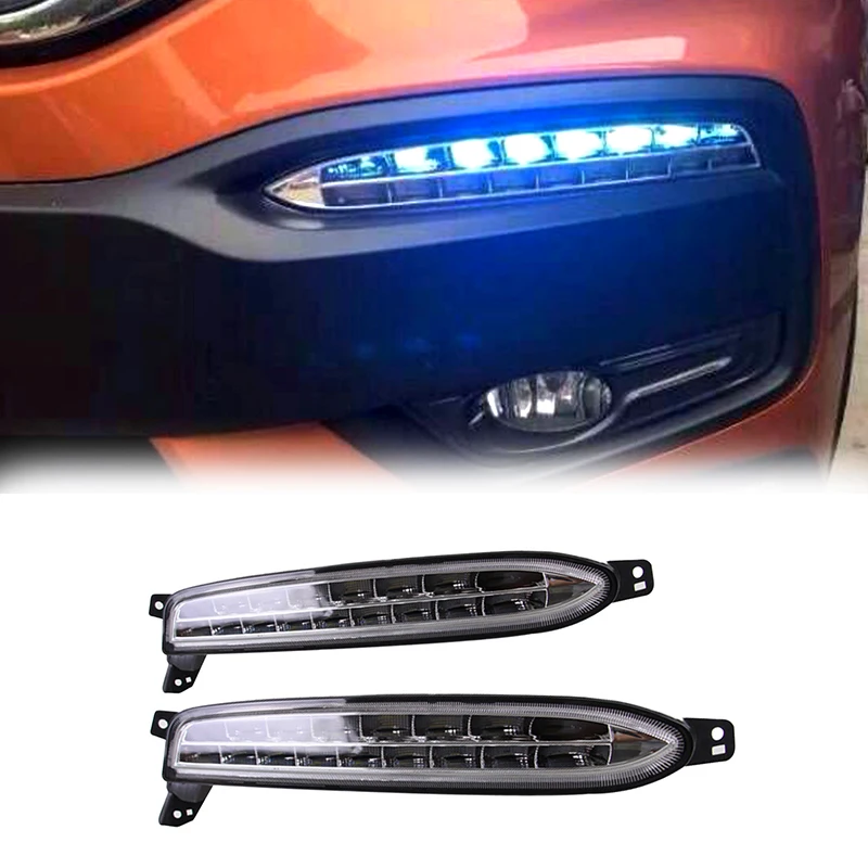 Gobison Factory Price Car Led Light Daytime Running Light Fog Lamp For HONDA XRV 2015 2016 Daytime Running Light