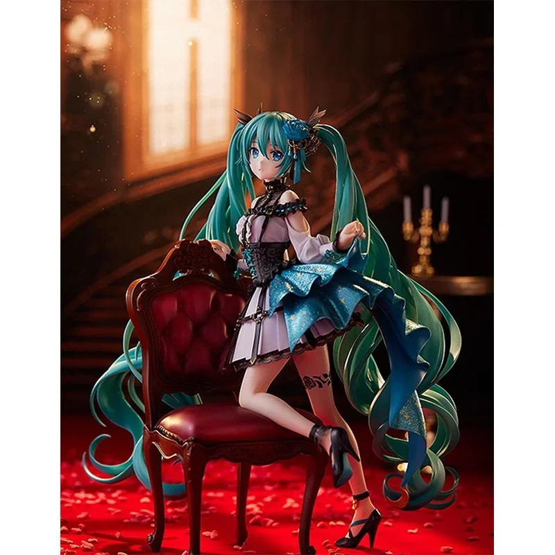 Original Good Smile GSC HATSUNE MIKU: COLORFUL STAGE! Rose Cage Ver. 1/7 Figure Anime Action Model Collectible Toys Gift