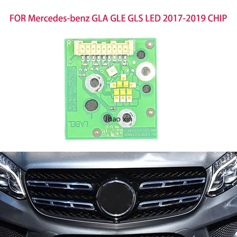 Ojos de Ángel blancos para mercedes-benz GLA GLE GLS LED 2017-2019 cabeza de coche ojo de ángel DRL Chip balasto placa de circuito Ojos de Ángel fuente