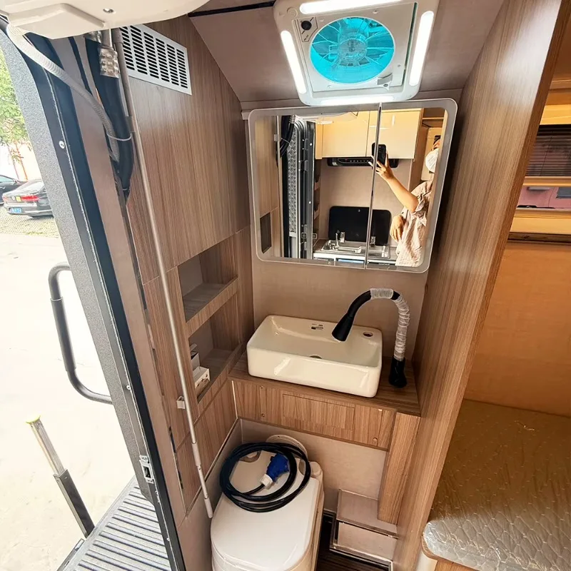 Slide In Truck Camper Premium Aluminum Hard Side Overland with Bathroom Kitchen and 4 Season Design for Pickup Customize