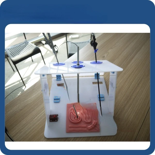 Laparoscopic Endo Trainer with USB Endoscope Camera, Laparoscopic Suturing Training Simulator Box