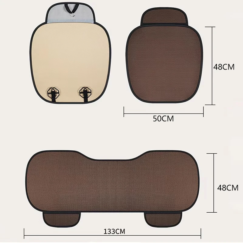 Summer Ice Silk Car Seat Covers Universal Car Front Seat Cushion Mat Auto Seat Cover protector Backseat Pad For Cars SUV