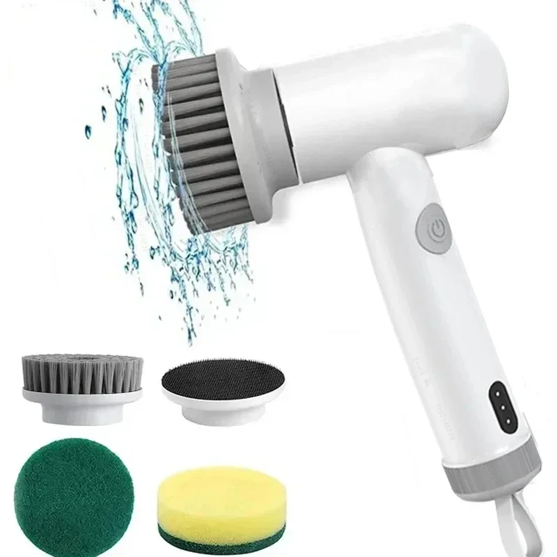 Xiaomi Escova De Limpeza Elétrica Sem Fio, Trabalho Doméstico, Cozinha, Lavar louça, Banheira, Azulejo, Trabalho Profissional S