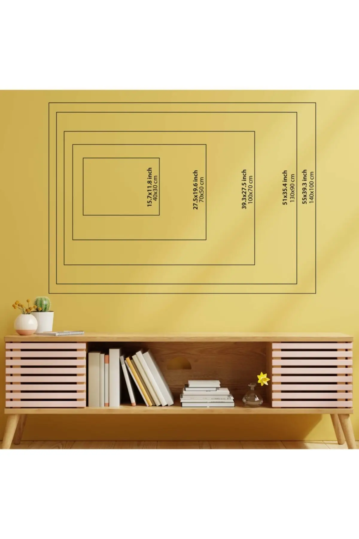 Dekoracyjny biały maku płótno ścienne tabeli 70x100