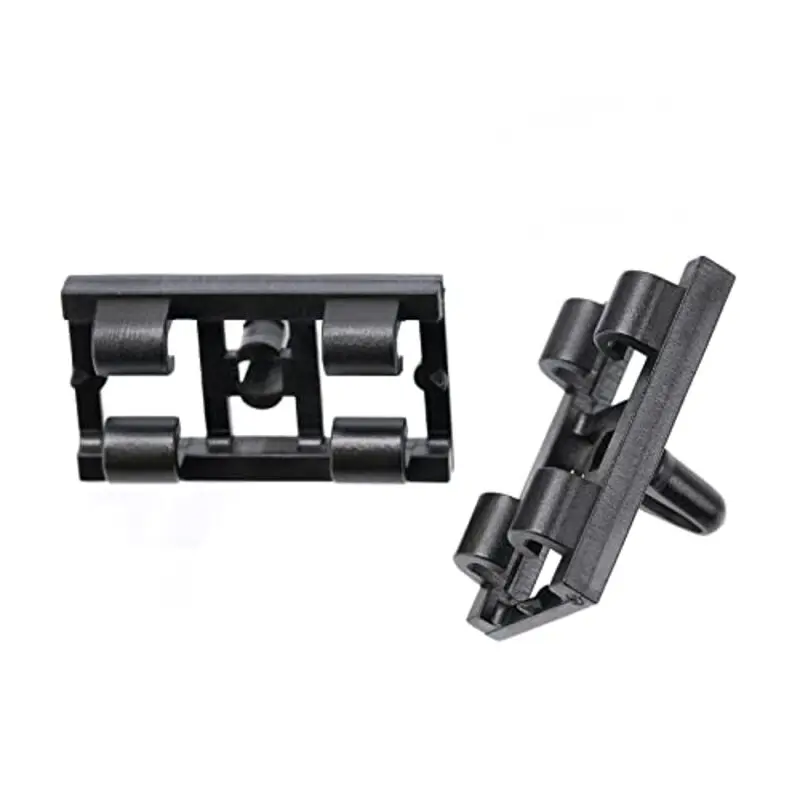 

10Pcs Car Plastic Seal Retainer Clip Weatherstrip Moulding Clamp 51337008409 For BMW X5 E53 2000 2001 2006 Auto Accessories