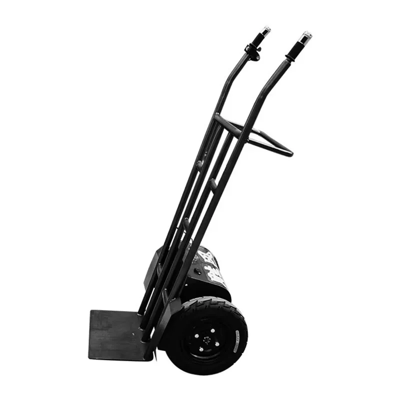 OEM Customizable Two-Wheel Electric Flatbed Truck with Steel Platform Tiger Cart for Small Goods Transport for Hand Carts & Trol