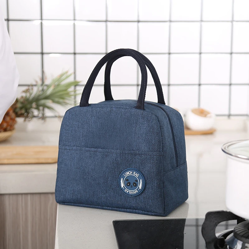 1pcs Insulated Lunch Bag Insulation Bento Pack Aluminum Foil Rice Bag Meal Pack Ice Pack Student Bento Lunch Handbag Insulation