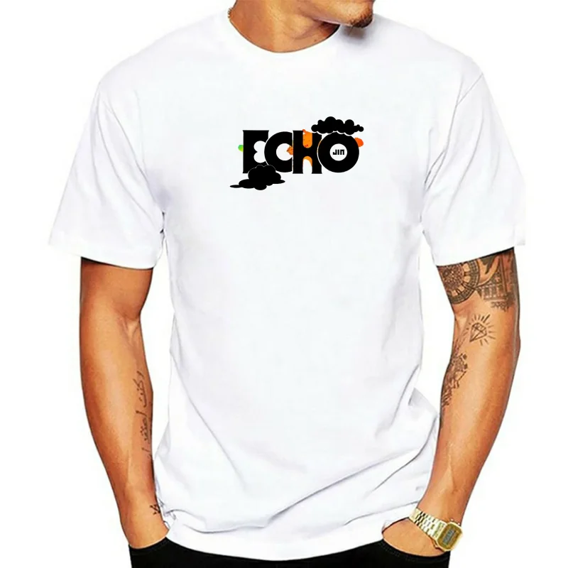 

2025 summer new Jin Echo Solo Album T-shirt Short Sleeve Cotton Korean Singer Graphic Fashion T Shirt Unisex Streetwear Women