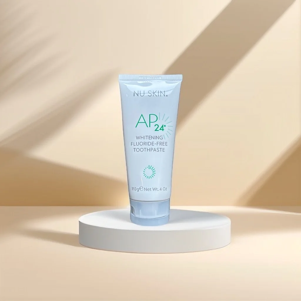 Nu Skin AP 24 White-ning Fluoride-Free Toothpaste  Teeth /Vanilla Mint Flavor/Preventing and suppressing dental plaque