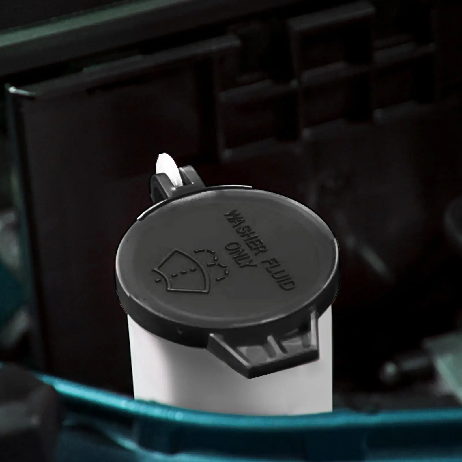 Car Windshield Wiper Washer Fluid Reservoir Tank Bottle Cap Cover Fluid Reservoir Lid Car Accessories Exterior components