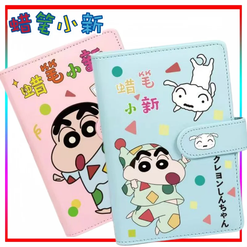 Crayon Boy Shin C-Chan Notebook Cartoon Crayon Boy Shin C-Chan Diary Loose-Leaf Binder for Writing Anime Merchandise