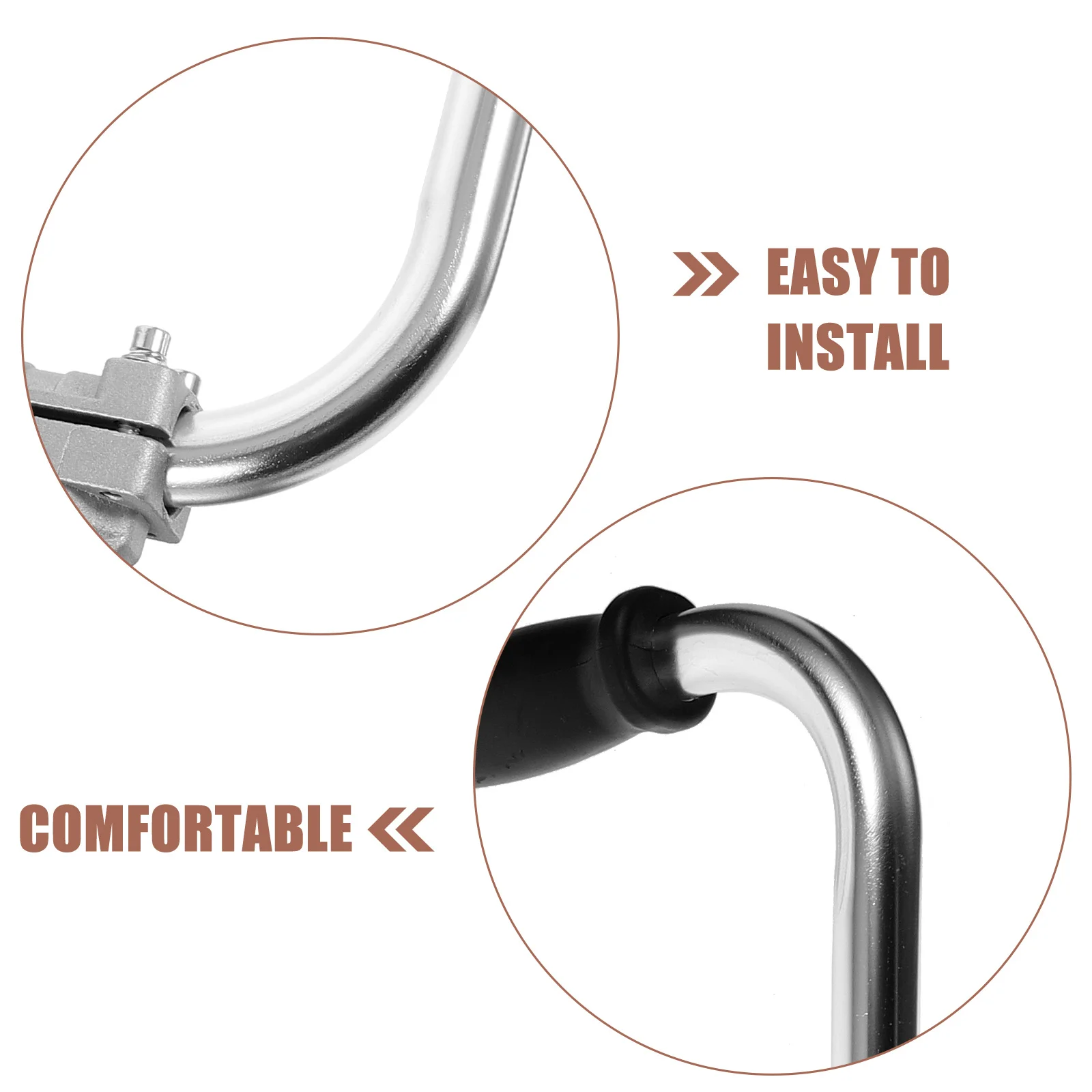 

1Set Lawn Mower Handle Ergonomic Grip for Grass Trimmer Landscaping Tool Part Lawn Care Trimmer Handle Landscaping Accessory