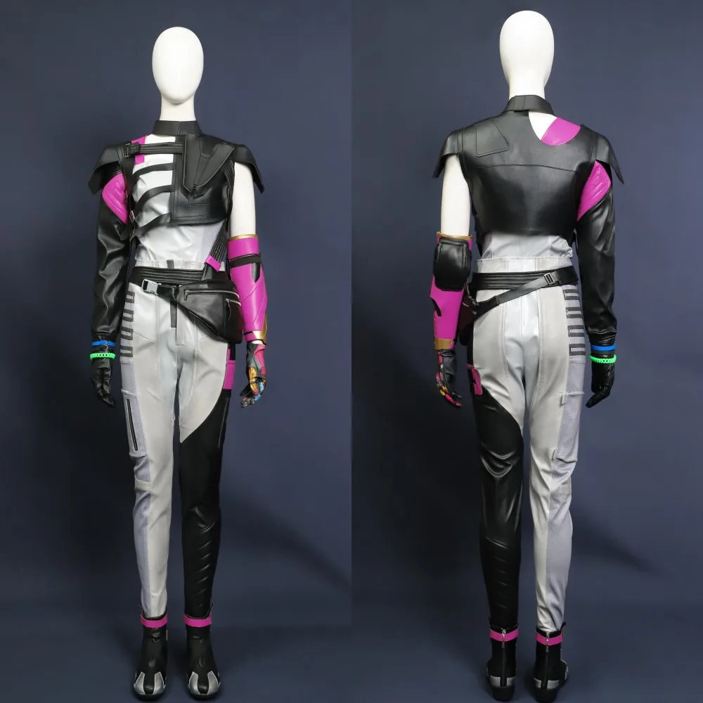 

Game Apex Cosplay Legends Alter Cosplay Costume Coat Top Pants Outfit Apex Evil Spirit New Skin Deguisement Custom Size