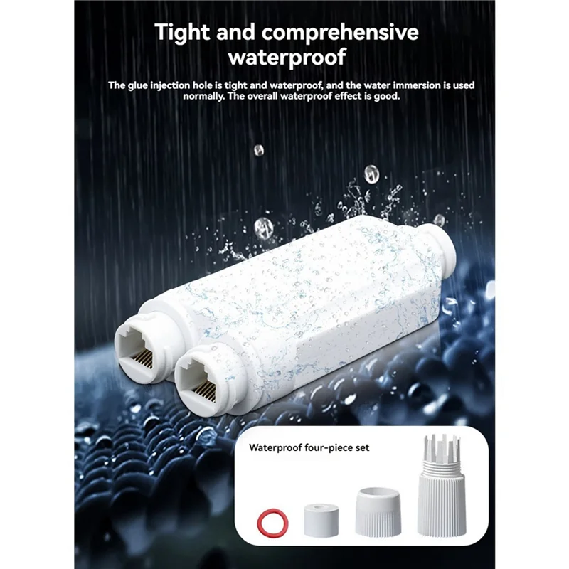 A99E-2X Ripetitore POE Impermeabile Extender IP66 10/100Mbps 500M Estensione 48V Esterno Per Telecamera Switch POE