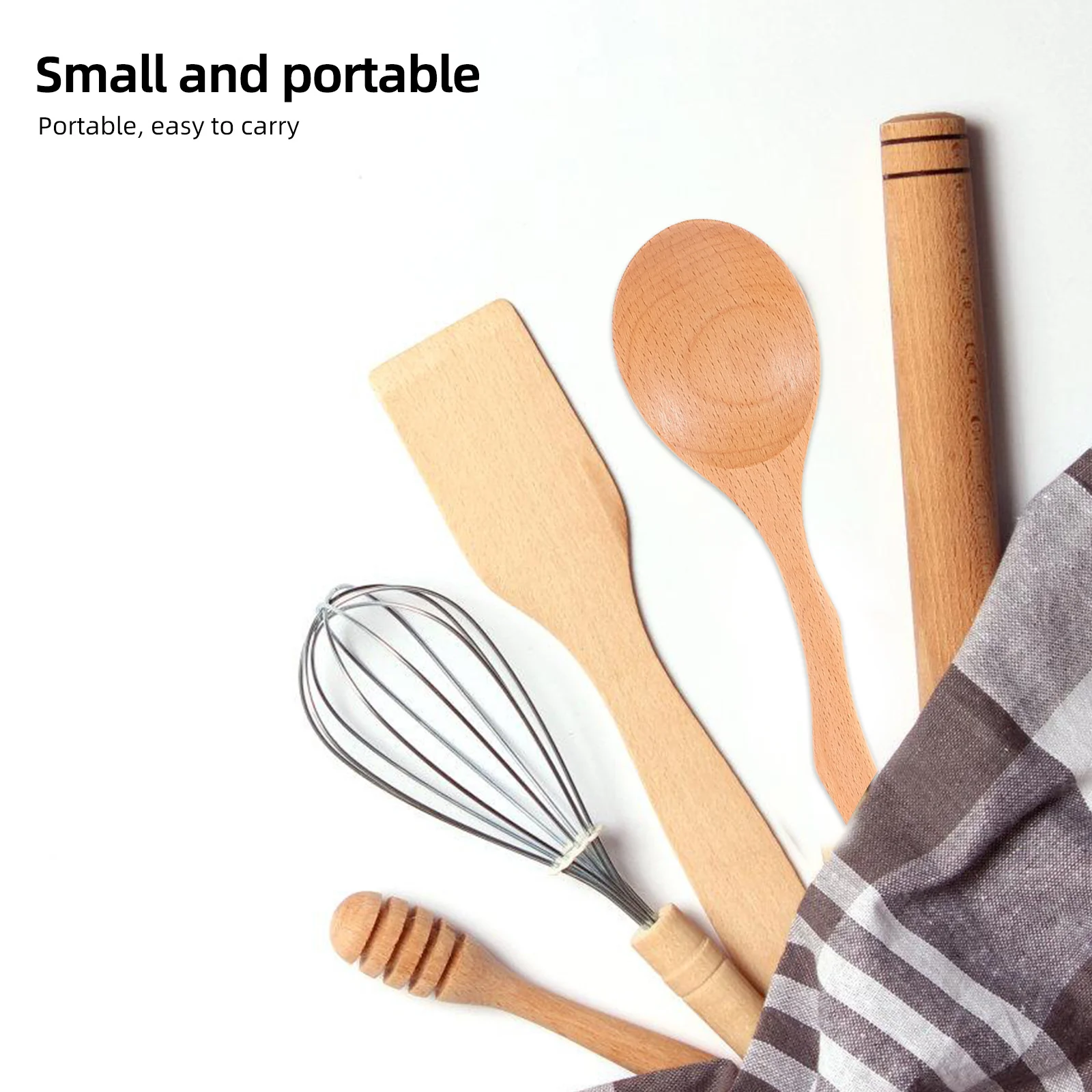 

Wooden Cooking Spoon Long Handle Rice Paddle Kitchen Utensil Comfortable Grip Stirring Flipping Serving Cooking Spoon