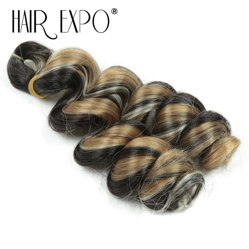 12 Zoll französische Locken Flechten Haarverlängerungen synthetische lose tiefe Welle Häkelzöpfe vorgedehntes spiralförmiges lockiges Haar für Frauen – Detail 10