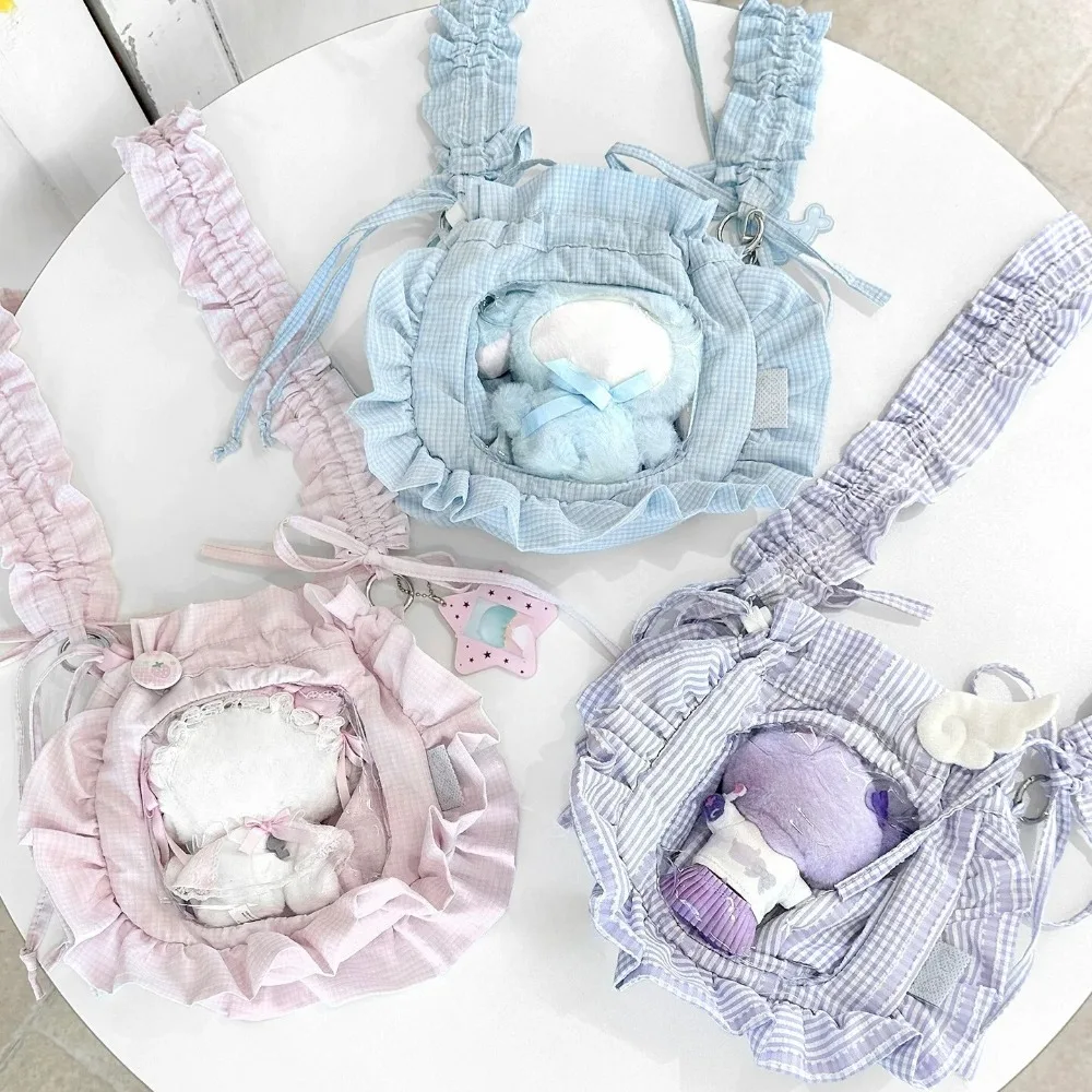 Drawstrings Bolsa Transparent Bolsas Feminina Crossbady Bags for Women Lightweighted Itas Sac Femme Daily Using Bolsos Mujer