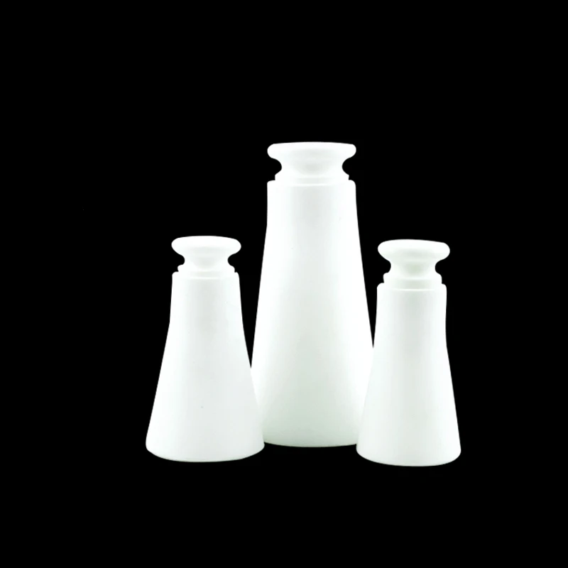 50 100 150mL Lab Polytef PTFE Conical Flask with Stopper Plug Laboratory Equipment