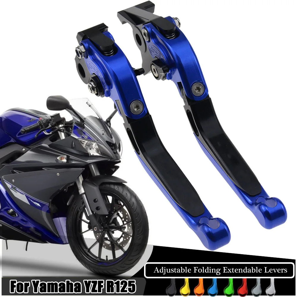 

For Yamaha YZFR125 2008-2011 Motorcycle Brake Clutch Levers CNC Folding Adjustable Retractable Motorcycle Clutch Brake Levers
