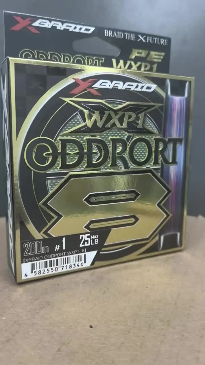 100% Original YGK X-BRAID ODDPORT WXP1 X8 Fishing Line 200m/300m