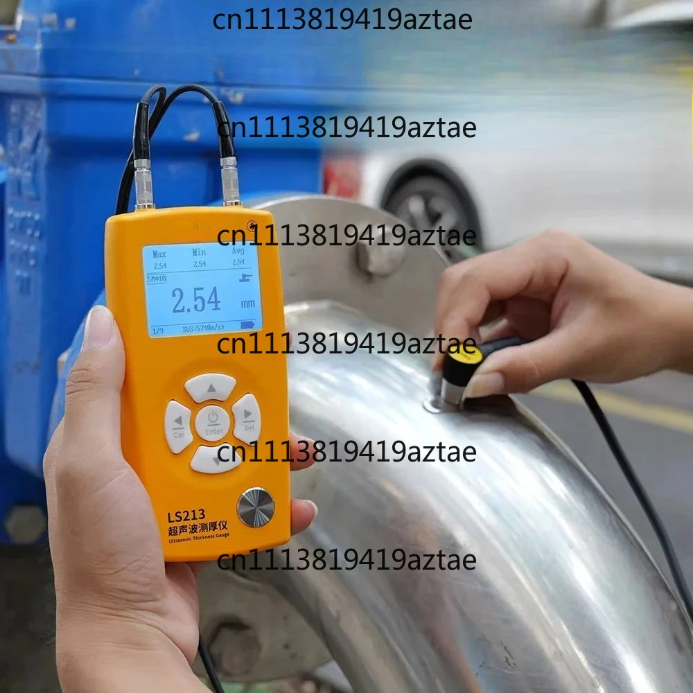 LS213 Digital Ultrasonic Metal Thickness Gauge Meter Through Coating Portable Tester Price Ultrasonic Thickness Meter for Metal