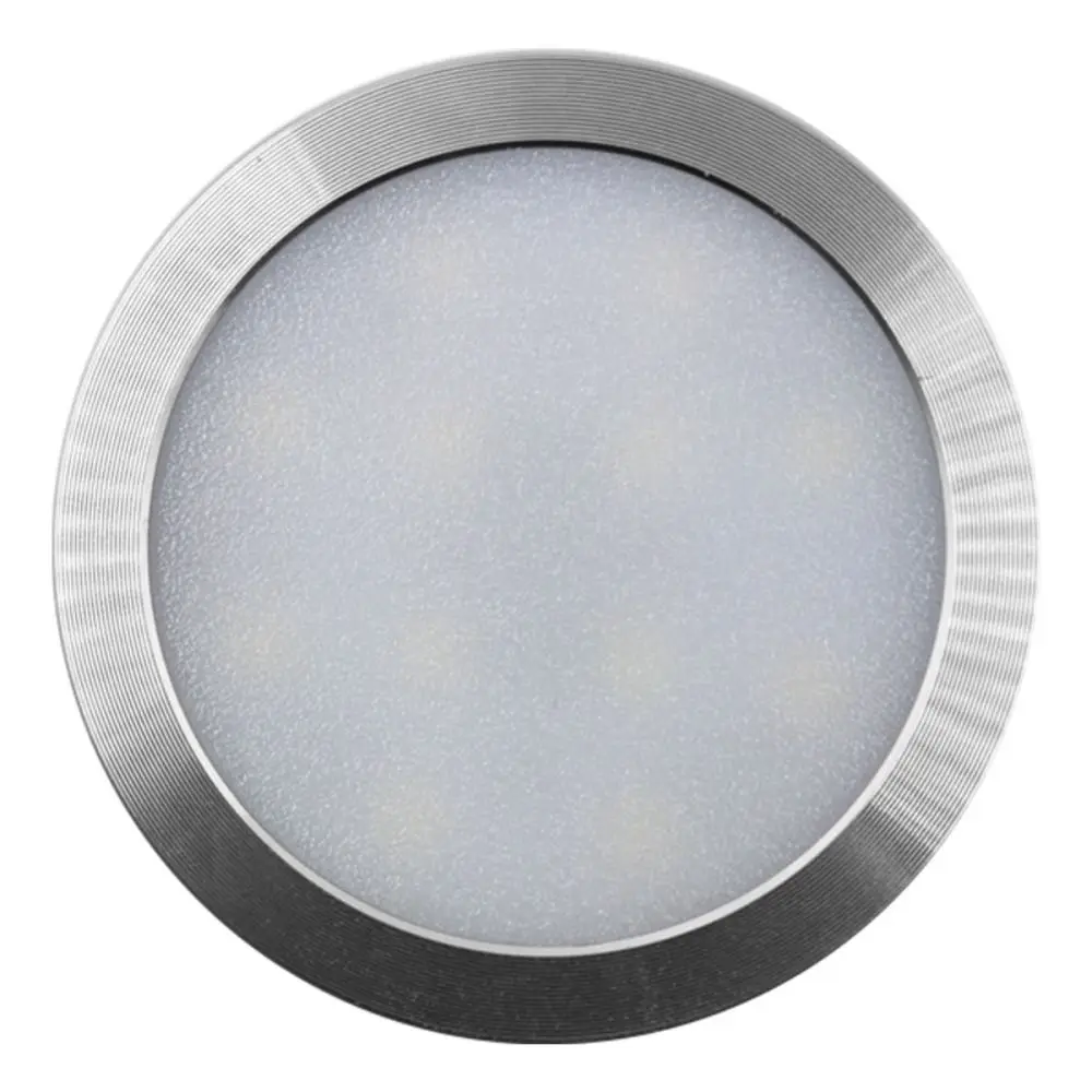Aluminium Recessed Ceiling Light 3000K/4000K/6000K Thin 8mm Circular Led Lights USB DC5V 2W Circular Ceiling Lamp Cupboard