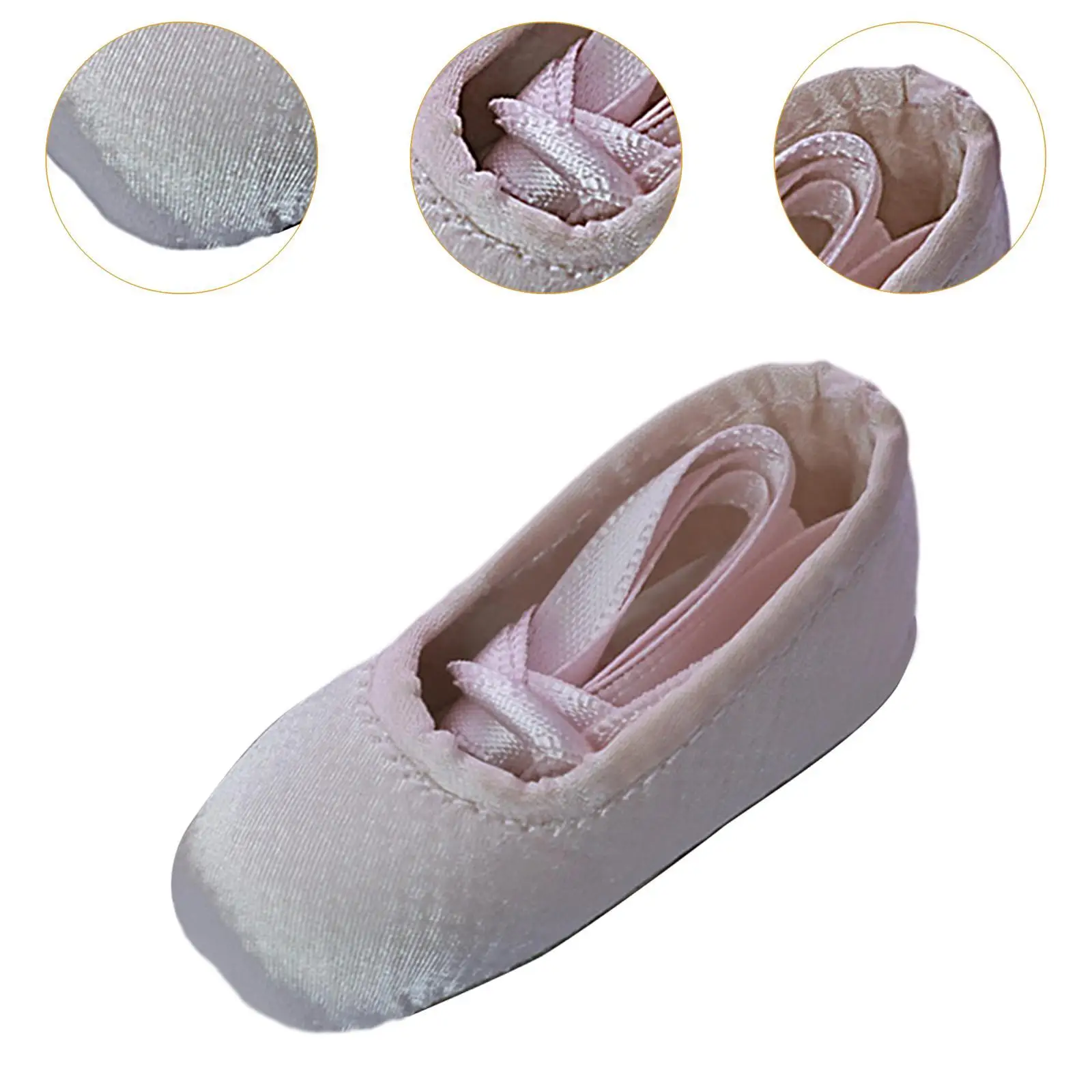 1/4 pop balletschoenen schattige pop accessoires pop aankleedspeelgoed mini-pop schoenen voor 45 cm pop kinderen speelgoed leeftijd 5 6 7 8 meisjes cadeau