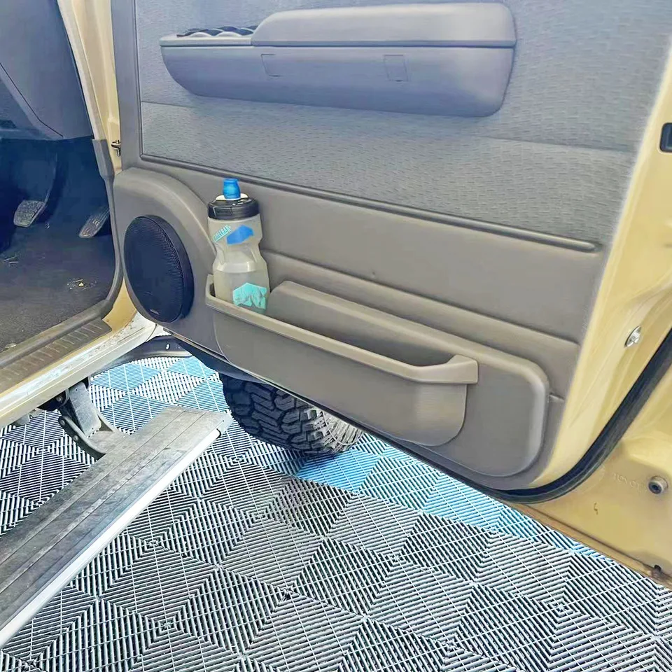 Land Cruiser 70 Series フロントドアスピーカーポッド トヨタランドクルーザー用ドアスピーカーポッドカップホルダーポケット