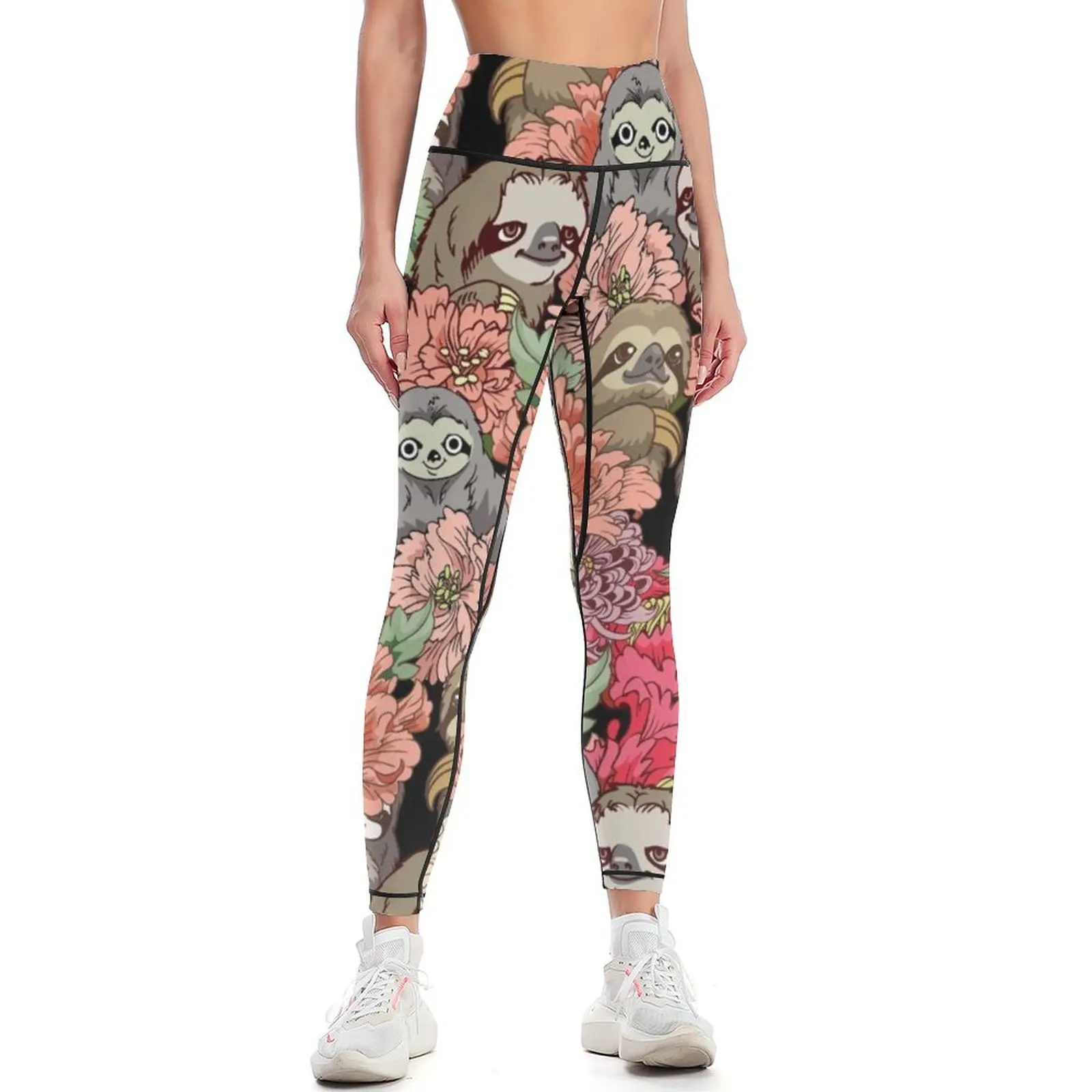 

Because Sloths Leggings sports for push up fitness harem pants Sports pants woman Womens Leggings