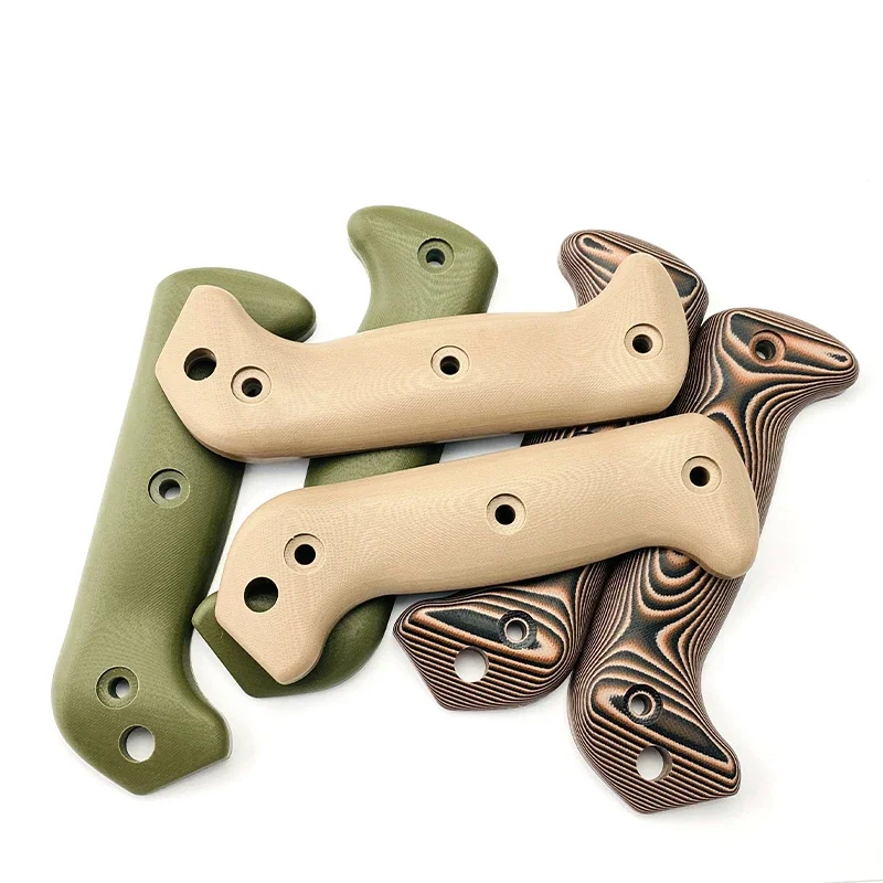 1pair Customized G10 Composite Knife Handle Grip for DIY KB bk2 Knife Patch Modification Materials Accessories