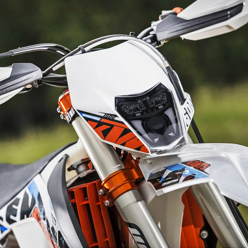 Koplampmasker Koplampmontage voor KTM EXC 125 200 250 300 400 EXC 450 500 530 Motoraccessoires Voorste koplampen