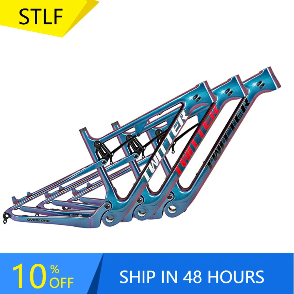 

STLF Wholesale Light Weight Mtb Carbon Full Suspension Mountain Bike Frame