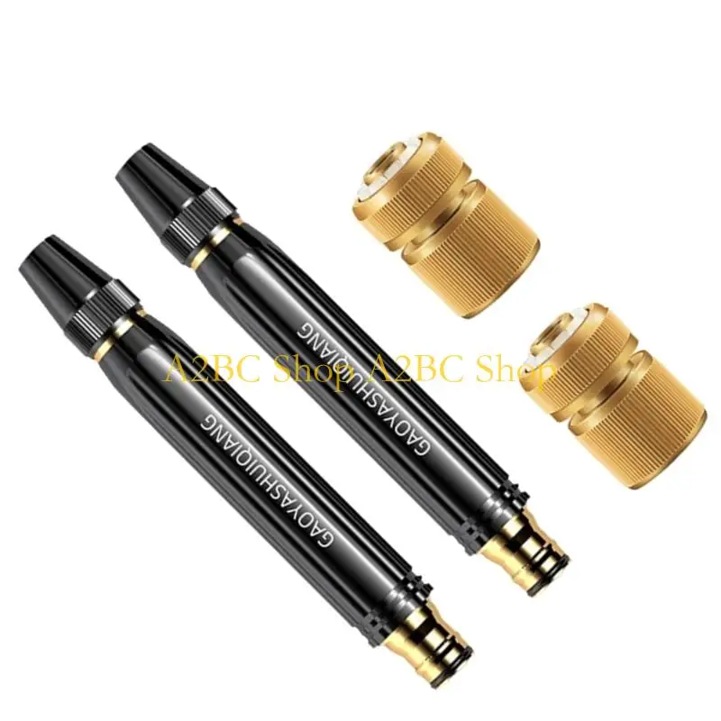 A2BC Professional 2 Set Pressure Wash Nozzles Strong Water Jet Sprayer Perfect for Car Detailing & Household Chores