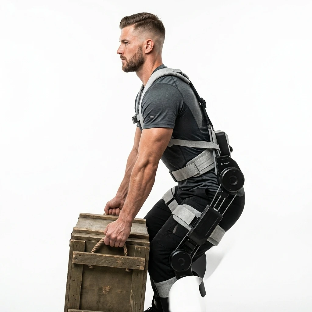 VIGX Ergonomic Intelligent Exoskeleton For Heavy Lifting 20kg Maximum Waist Support Arm Strength Improvement Protection
