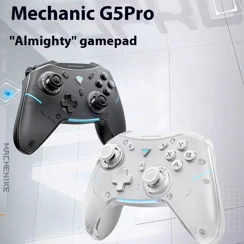 G5Pro Game Controller, Tri-Mode Wireless Bluetooth, Hall Effect Trigger, Professional Gamepad, Full Platform Support