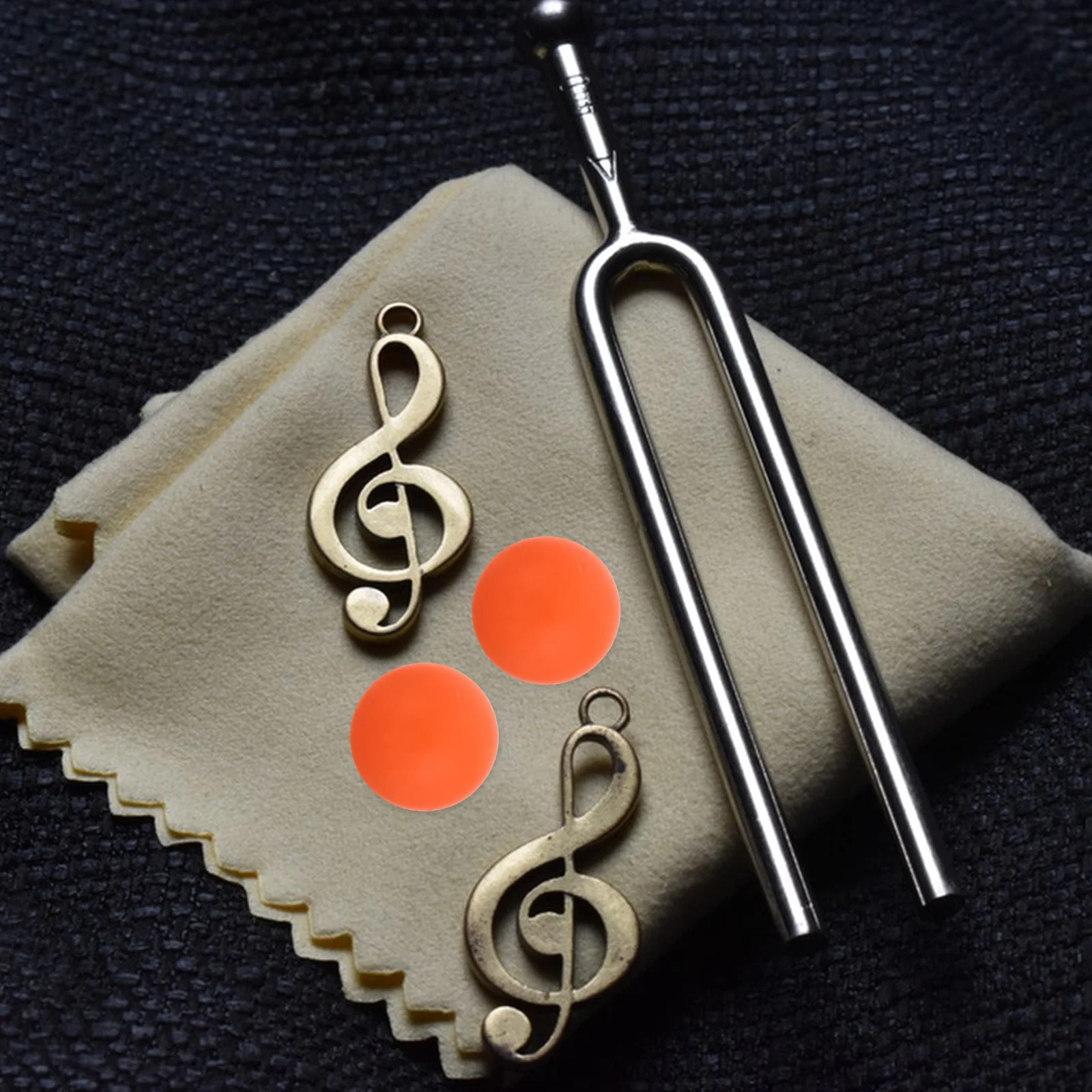 

2Pcs Universal Silicone Tuning Fork Ball Holder Stable Meditation Sound Therapy Yoga Tuning Fork Accessories Holder Replacement