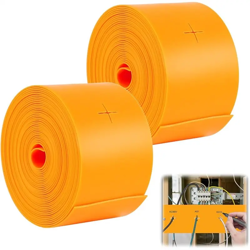 

ABBN-2 Pcs 16.4Ft Perforated Strips For Electrical Wire, Hold Wires In Place For Commercial Rough-In, Drywall Cable Holder