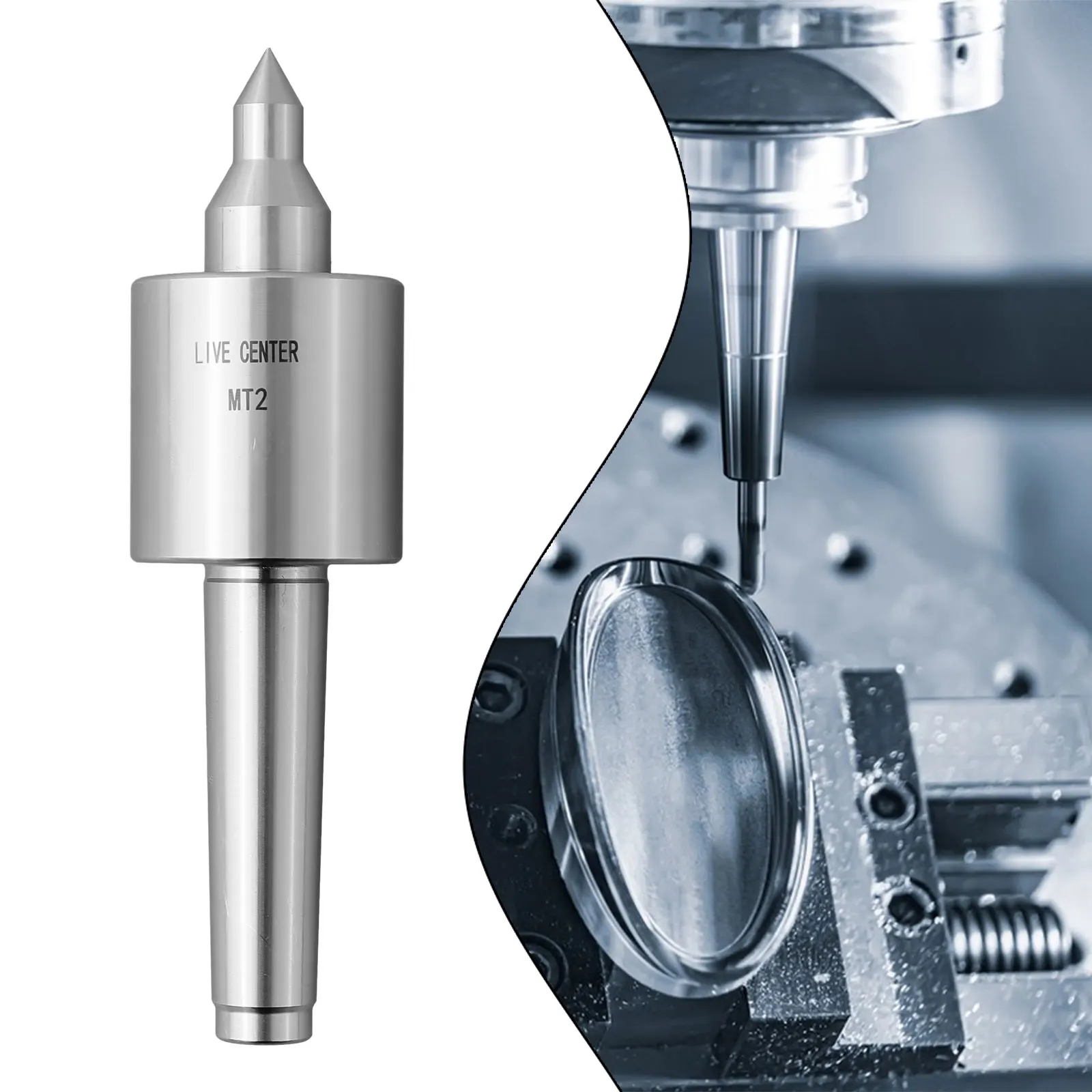 Practicall Brand New High Quality Center Taper Turning Tools For Lathe Live Revolving Center for mt2 Parts Practicall