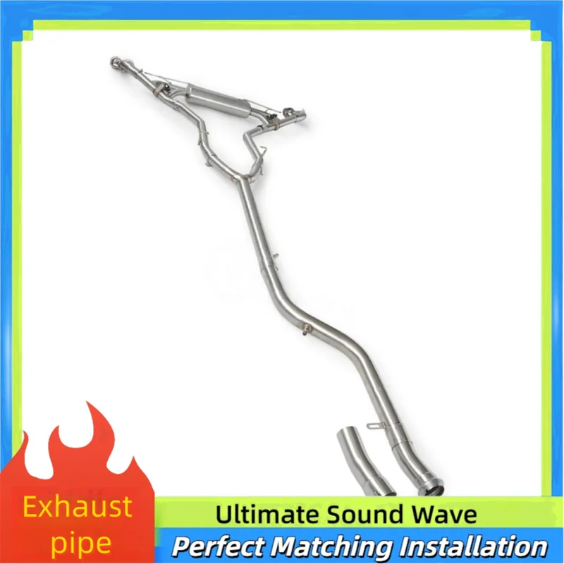 

Stainless Exhaust System Muffler for BMW X7 G07 B58 3.0T 2018-2024 with Valve-tuned Catback Exhaust Pipe Car Performance Upgrade