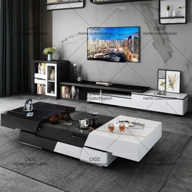 XX Moving Simple Coffee Table Books Writing Standing Living Room Dinner  Modern Mesa Auxiliar Chinese Style Furniture