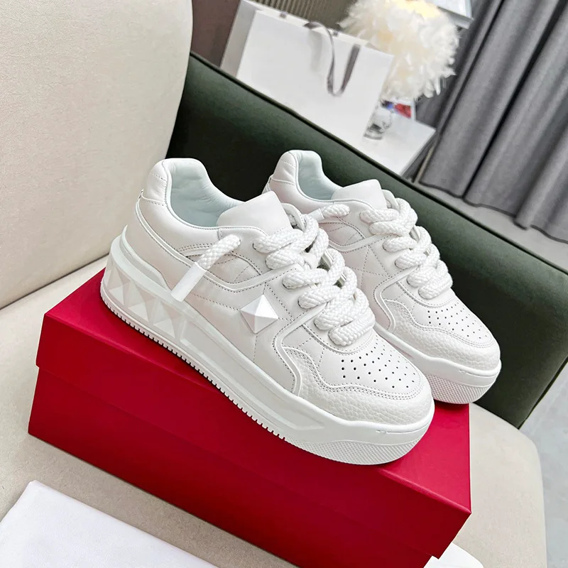 Thick soled height increasing shoes womens sport shoes women chunky platform sneakers women harajuku sneakers lolita running sho