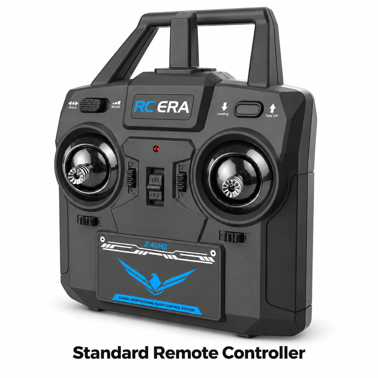 2.4G 6CH Remote Controller Transmitter for RC‑ERA C138 C138Pro RC Helicopter Standard Upgraded Gimbal Version Spare Part