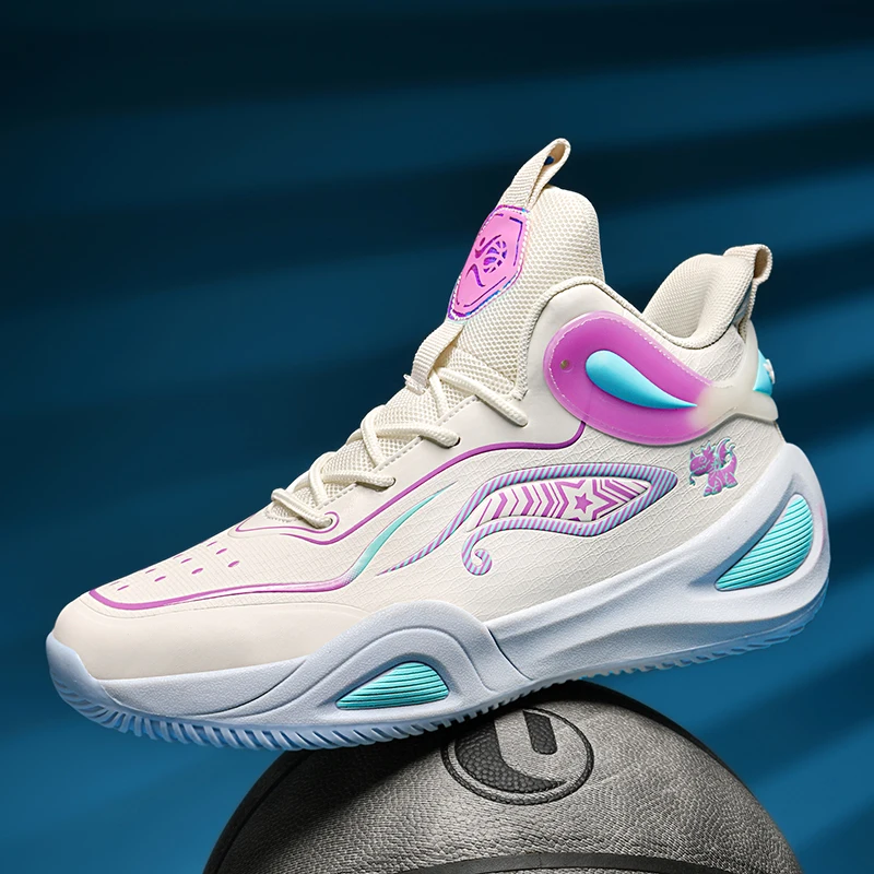 

2026 Новые мужские баскетбольные кроссовки с дышащей сеткой — легкие, удобные для тренировок и соревнований, повседневные кроссовки
