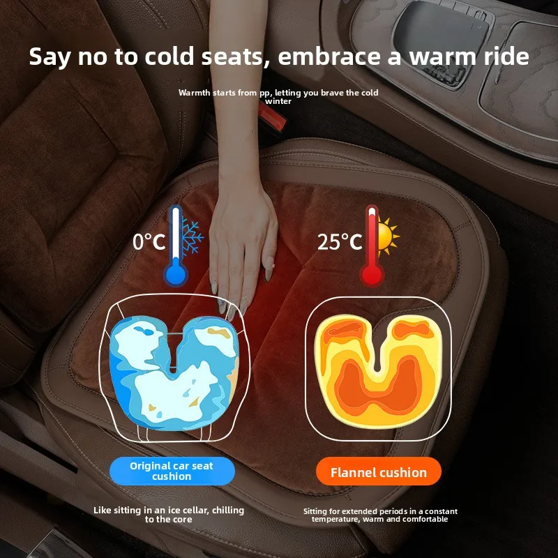 

Universal Car Seat Cover Winter Down Seats Auto Breathable Seat Covers for Car Seats Cover Protection Cars Accessories