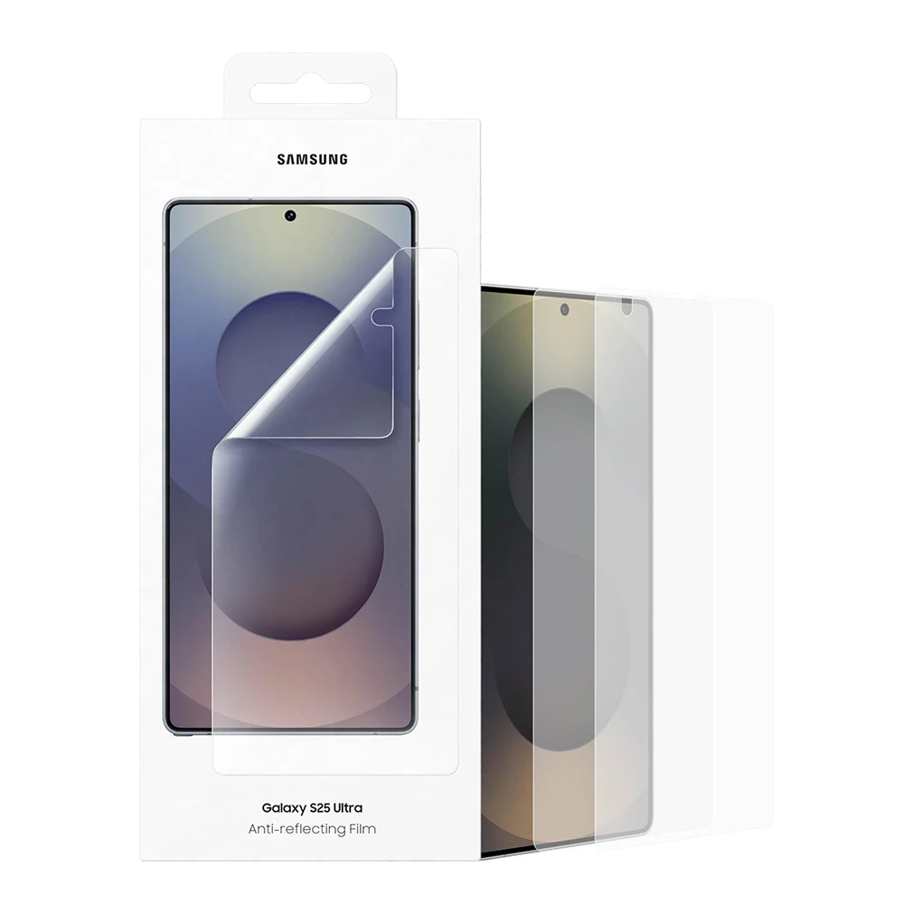 Original Samsung for Galaxy S25 Ultra Anti-Reflecting Film Phone Screen Protector Dust Protection Anti-Scratch EF-US938