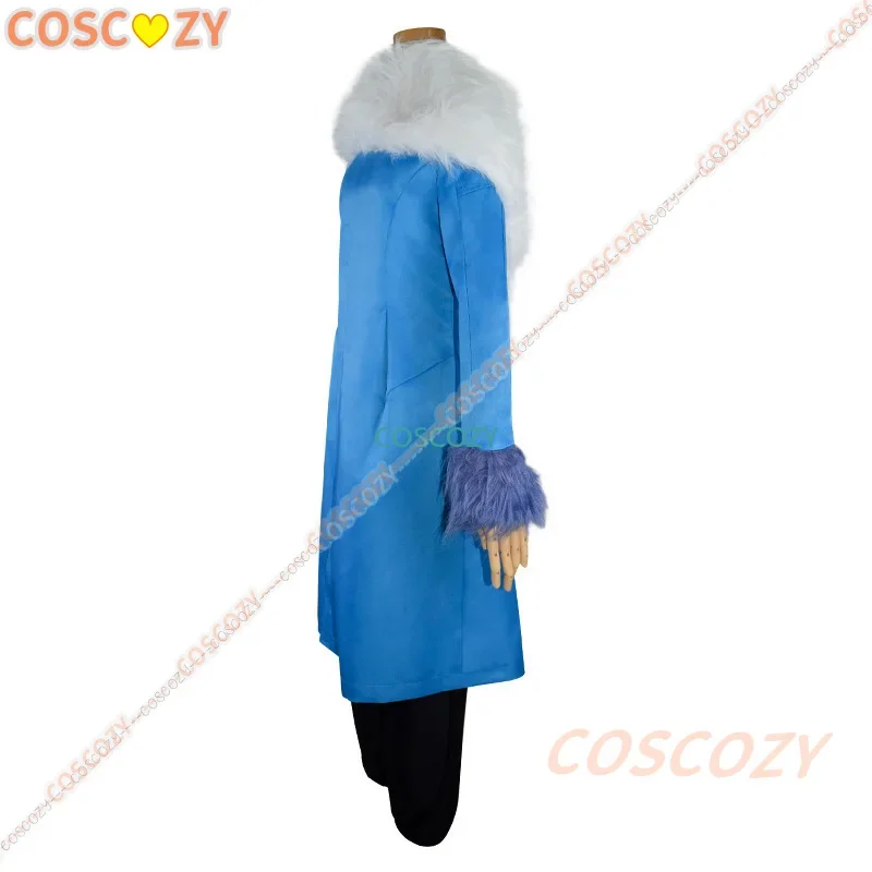 Slime Datta Ken Cosplay Costume Rimuru Tempest Cosplay Blue Coat Mask Slime Costume Men Got Reincarnated Carnival Wig Uniforms